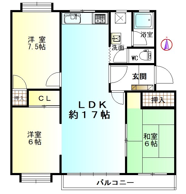 本地ヶ原住宅　8棟 間取図・土地図