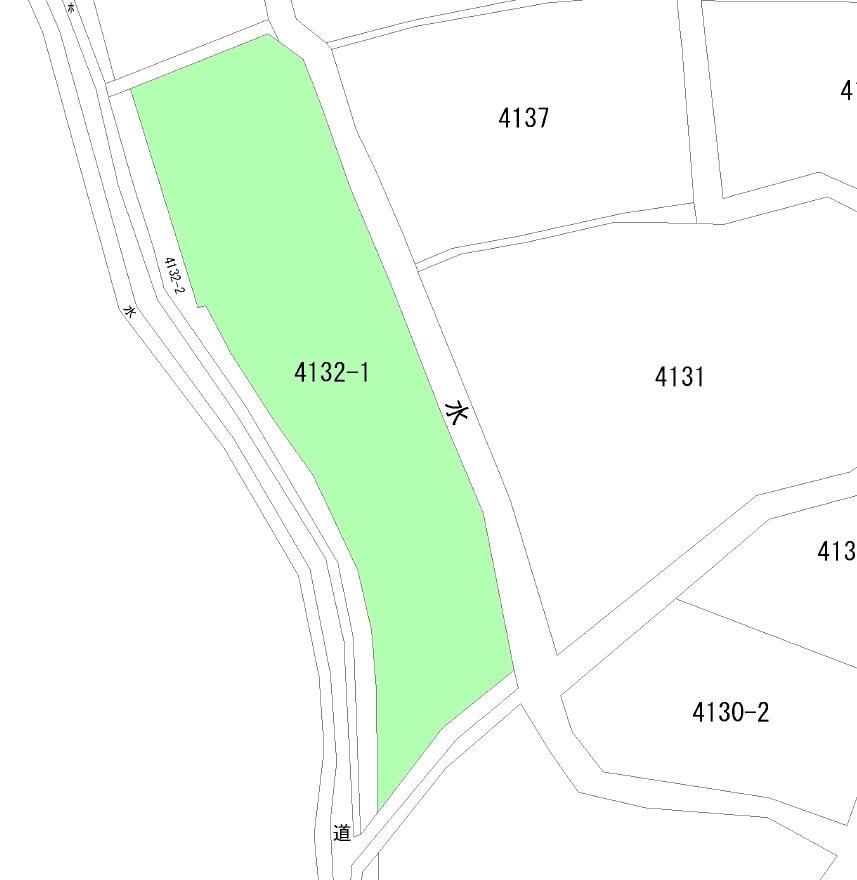 足利市名草下町 売地    間取図・土地図