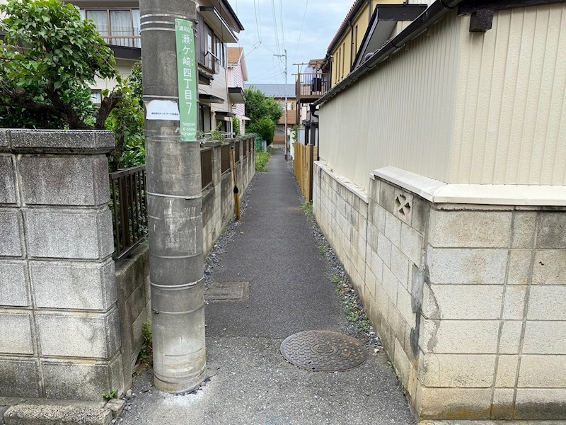 さいたま市浦和区瀬ヶ崎４丁目 売地 現地写真（前面道路含む現地写真）