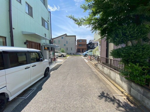 蕨市南町4丁目 売地 現地写真（前面道路含む現地写真）