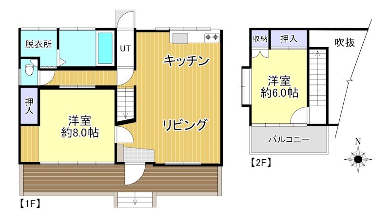 那須町高久乙 中古別荘 間取図・土地図
