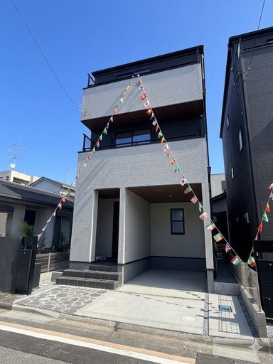 戸田市笹目３丁目新築戸建　全3棟　1号棟 完成予想図（外観）