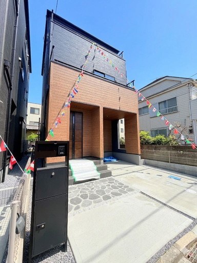戸田市笹目３丁目新築戸建　全3棟　3号棟 完成予想図（外観）