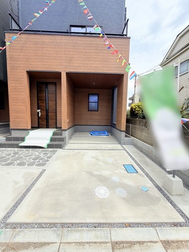 戸田市笹目３丁目新築戸建　全3棟　3号棟 現地写真（駐車場）