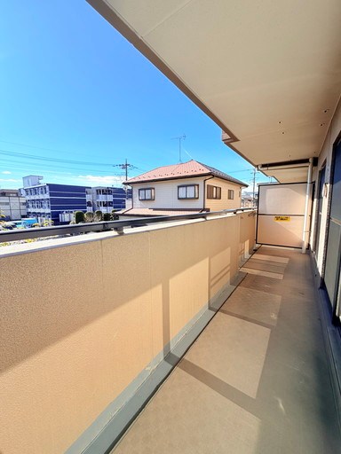 コスモ戸田パークスクエア 現地写真（バルコニー）