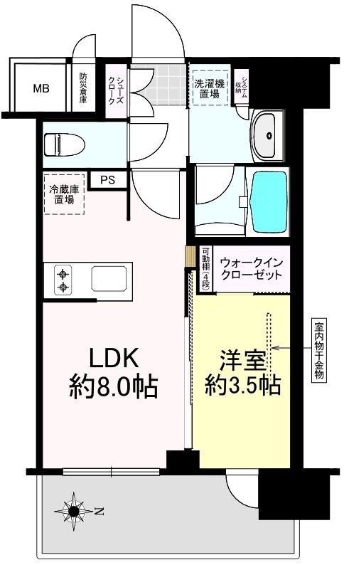 ネベル川口芝CORTE 間取図・土地図