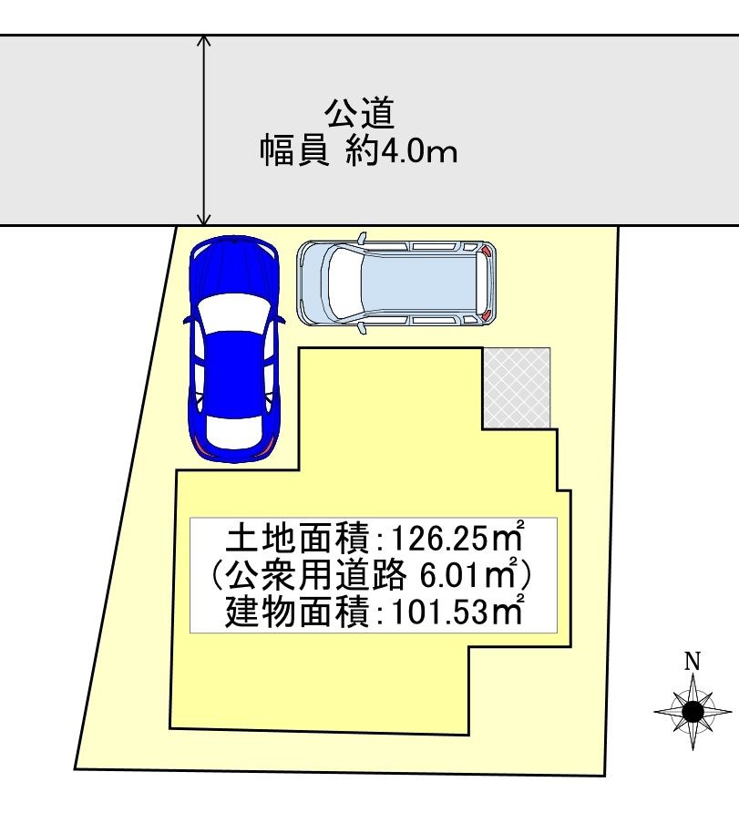 川口市大字差間 中古戸建 区画図