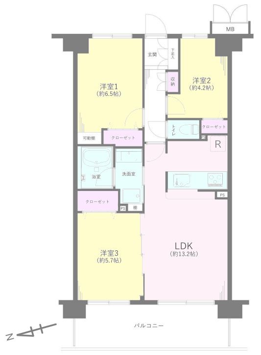 アーベントハイム戸田公園ＡＮＮＥＸ 間取図・土地図