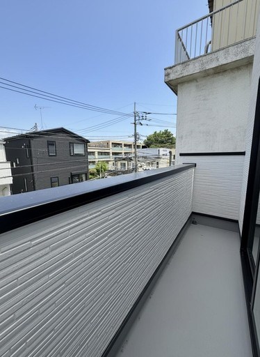 さいたま市南区鹿手袋１丁目新築戸建　全2棟　1号棟 現地写真（バルコニー）
