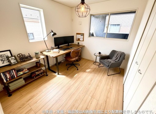 戸田市笹目７丁目新築戸建　全1棟 内観写真（子供部屋）