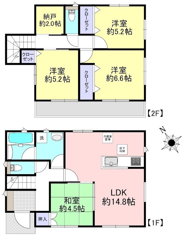 さいたま市南区辻7丁目 中古戸建 間取図・土地図