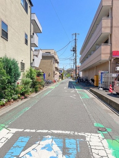 パークパレス　一棟収益物件 現地写真（前面道路含む現地写真）