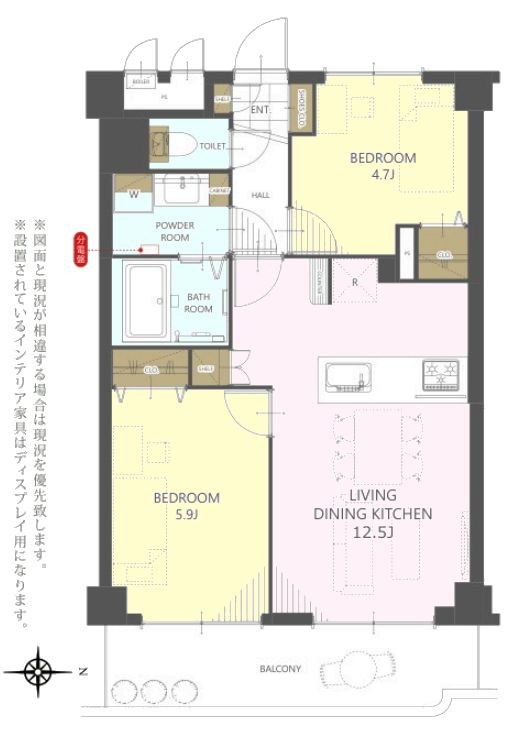 レジデンシャル戸田公園リバーフロント 間取図・土地図