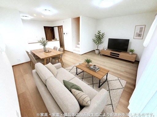 戸田市川岸３丁目新築戸建　全3棟　B号棟 内観写真（リビング）
