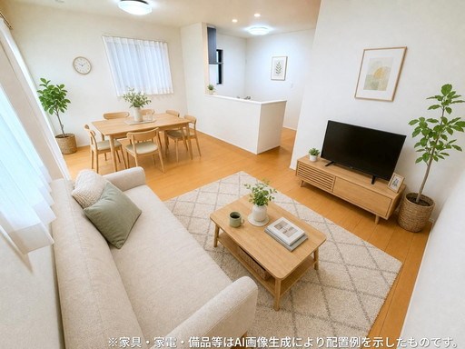 戸田市川岸３丁目新築戸建　全3棟　C号棟 内観写真（リビング）