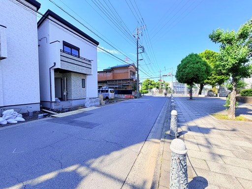 戸田市川岸３丁目新築戸建　全3棟　C号棟 現地写真（前面道路含む現地写真）