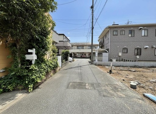 さいたま市南区辻５丁目新築戸建　全2棟　B号棟 現地写真（前面道路含む現地写真）