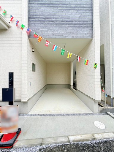 さいたま市南区辻５丁目新築戸建　全2棟　B号棟 現地写真（駐車場）