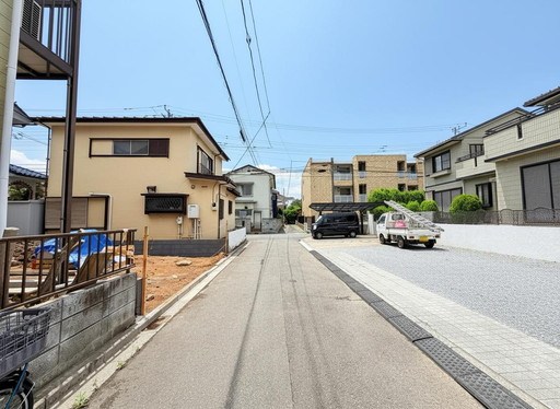 さいたま市南区辻２丁目新築戸建　全1棟 現地写真（前面道路含む現地写真）