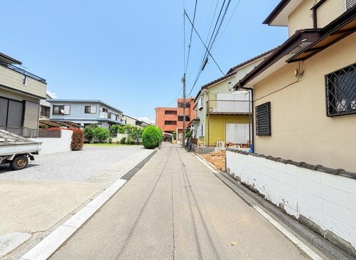 さいたま市南区辻２丁目新築戸建　全1棟 現地写真（前面道路含む現地写真）