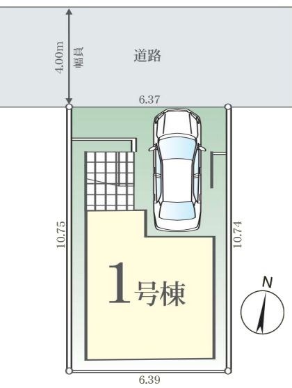 さいたま市南区辻２丁目新築戸建　全1棟 区画図