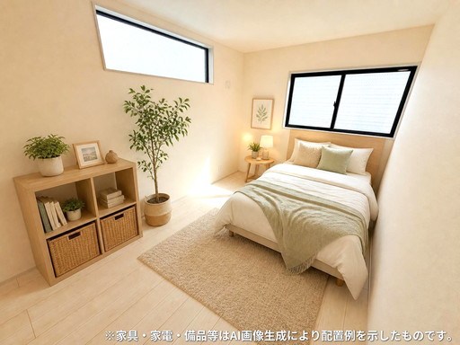 戸田市美女木１丁目新築戸建　全4棟　2号棟 内観写真（寝室）