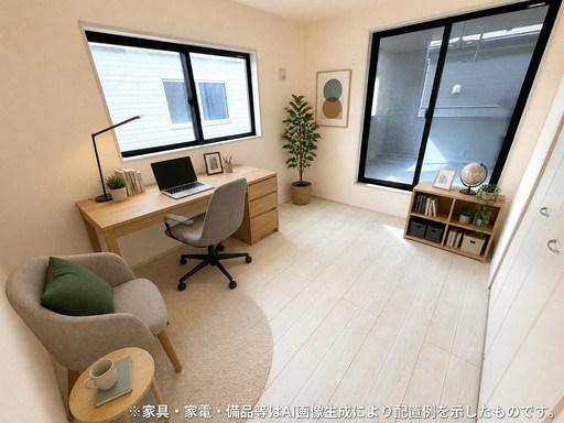 戸田市美女木１丁目新築戸建　全4棟　2号棟 内観写真（子供部屋）