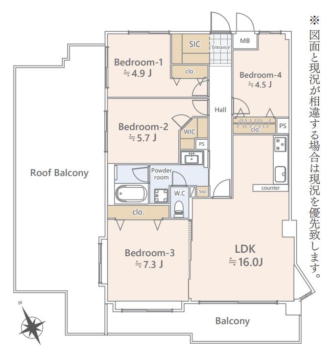 武蔵浦和第弐ローヤルコーポ 間取図・土地図