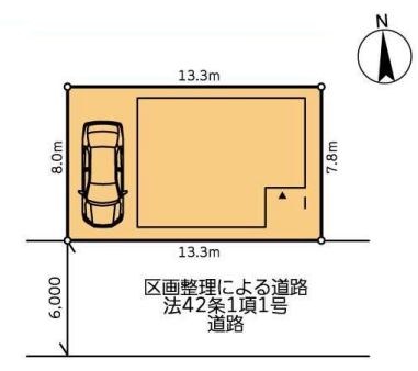 戸田市大字新曽中古戸建 区画図