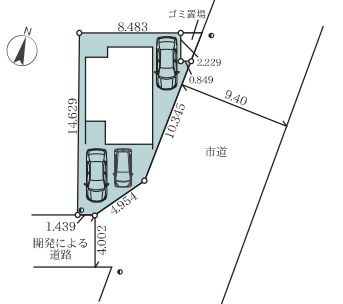 さいたま市南区文蔵５丁目中古戸建 区画図