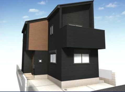 さいたま市南区四谷２丁目新築戸建　全1棟 完成予想図（外観）