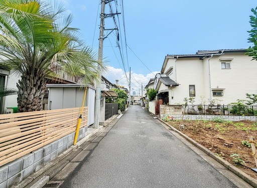 さいたま市南区四谷２丁目新築戸建　全1棟 現地写真（前面道路含む現地写真）