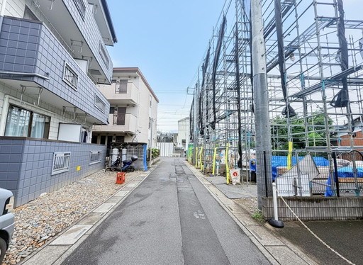 さいたま市南区四谷３丁目新築戸建　全3棟　3号棟 現地写真（前面道路含む現地写真）