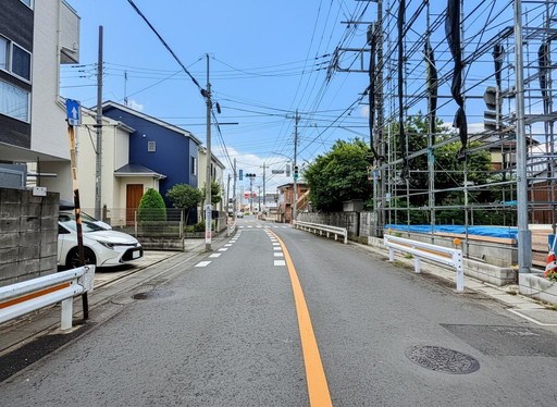 さいたま市南区四谷３丁目新築戸建　全3棟　2号棟 現地写真（前面道路含む現地写真）