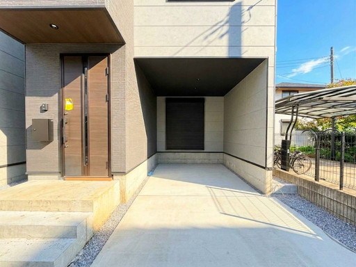 さいたま市南区四谷３丁目新築戸建　全3棟　1号棟 現地写真（駐車場）