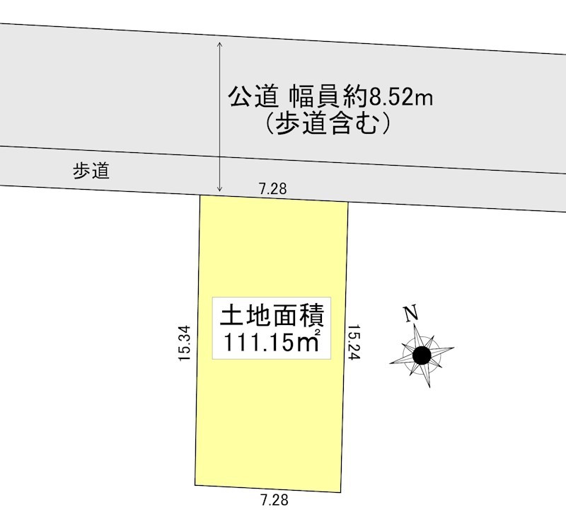 さいたま市南区根岸5丁目 売地 間取図・土地図