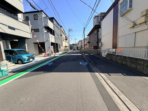 さいたま市南区根岸5丁目 売地 現地写真（前面道路含む現地写真）