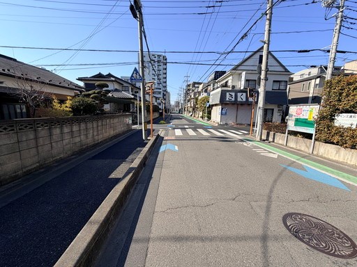 さいたま市南区根岸5丁目 売地 現地写真（前面道路含む現地写真）