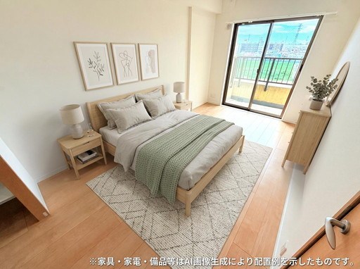 南浦和第２ダイヤモンドマンション 内観写真（寝室）