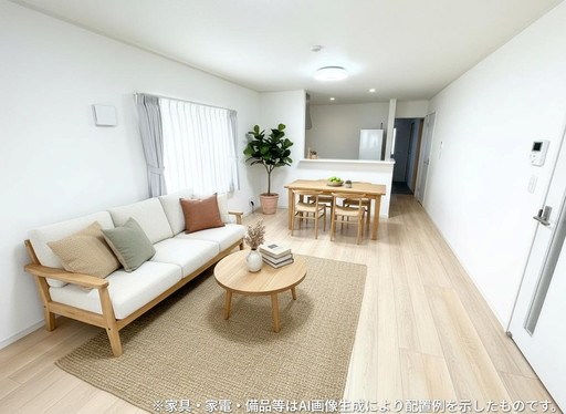 さいたま市桜区栄和6丁目中古戸建 内観写真（リビング）