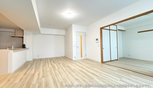 セントレジアス川口 内観写真（リビング）