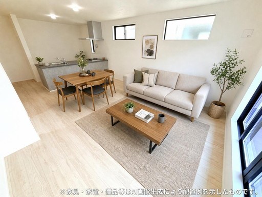 さいたま市南区鹿手袋１丁目新築戸建　全2棟　2号棟 内観写真（リビング）
