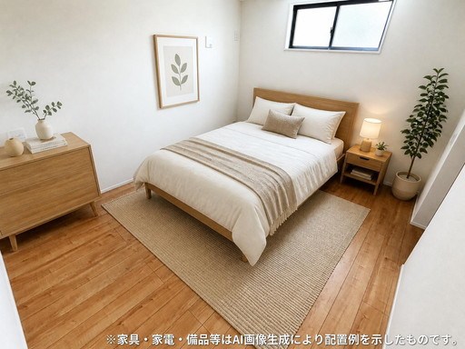 さいたま市南区鹿手袋１丁目新築戸建　全2棟　1号棟 内観写真（寝室）