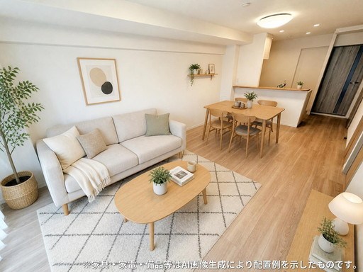 武蔵浦和第弐ローヤルコーポ 内観写真（リビング）