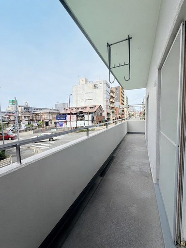 蕨セントラルハイツ 現地写真（バルコニー）