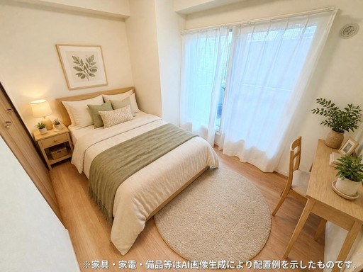 蕨セントラルハイツ 内観写真（寝室）