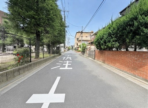 さいたま市南区辻１丁目新築戸建　全2棟　2号棟 現地写真（前面道路含む現地写真）