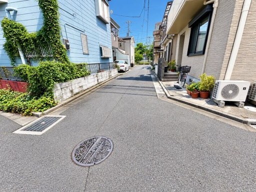 戸田市笹目6丁目 売地 現地写真（前面道路含む現地写真）