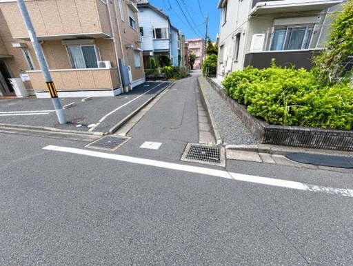 戸田市笹目6丁目 売地 現地写真（前面道路含む現地写真）