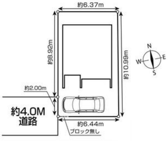 蕨市北町４丁目新築戸建　全1棟 区画図